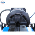 Portable rebar thread rolling machine with chaser